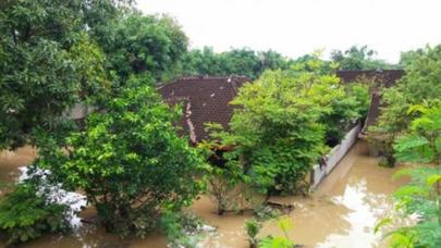 Qusarda 22 ev su altında qalıb, 3 ev tamamilə dağılıb - FOTO